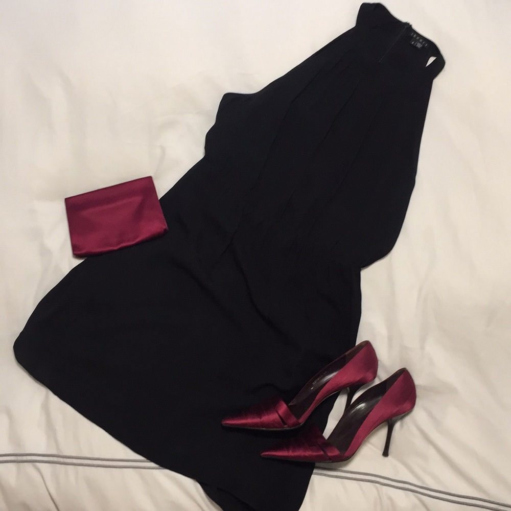 Theory Black Mini Dress, size 4